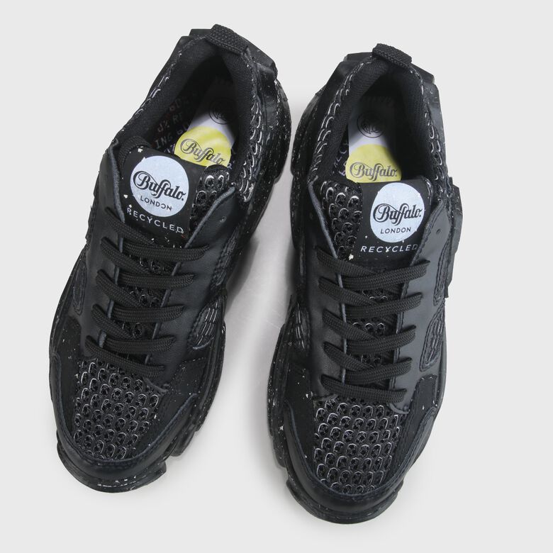 Brisk CTY Sneaker leather, black