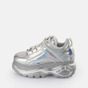 Classic Sneakers Low vegan, silver holo  