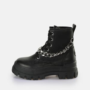 Aspha Chain Ankle Boot vegan, black/silver  