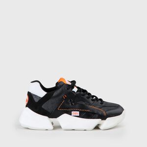 Garvey Sport Sneaker Leather/Nylon Black