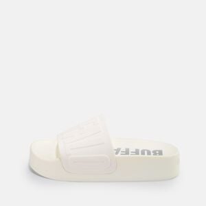 Lake Bold platform sandals vegan, white