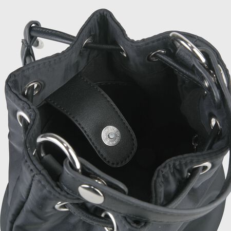 Kiwi Mini-Bucketbag schwarz