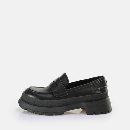 Rude Loafer Chaussures basses vegan, noir  