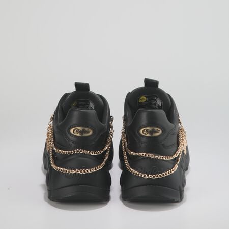 Binary Chain 2.0 Sneaker Low vegan, schwarz/gold