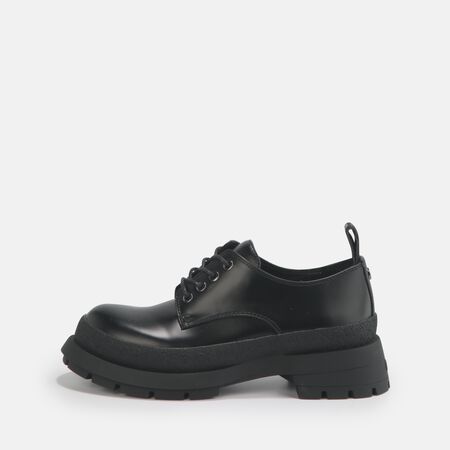 Suki chaussures plates véganes, noir