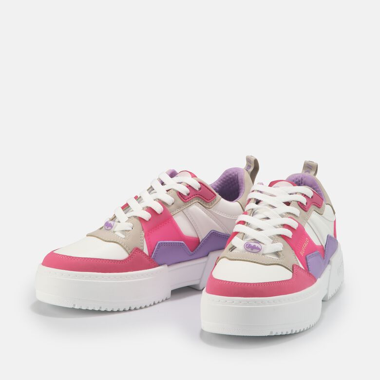 RSE V2 Sneaker Low vegan, weiß/lila/pink