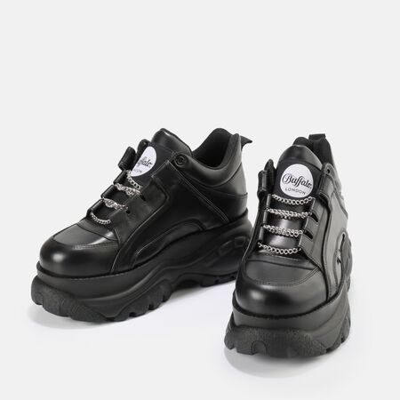  Classic Men Sneaker Low Leder, schwarz/silber