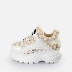 Classic Sneakers Low, white bloom  