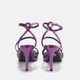 Serena Infinity sandales talon haut véganes, violet