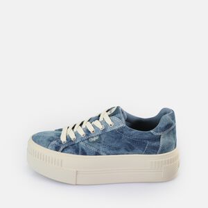 Paired Sneakers Low vegan, denim blue  