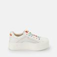 Paired Laceup LO Sneaker Low vegan, white/rainbow  