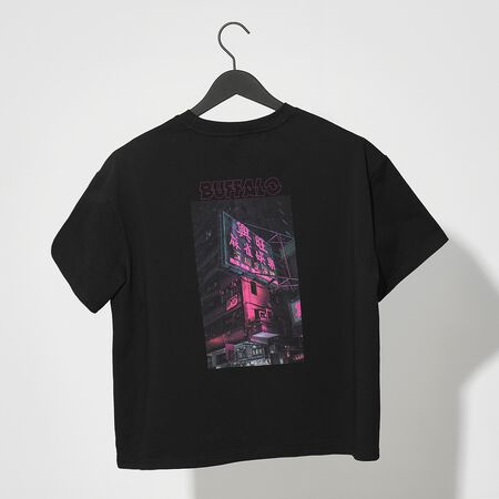 Jaylo T-Shirt, schwarz/neon