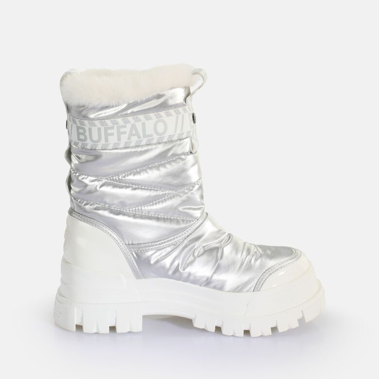 constante Verfijnen academisch Order Aspha Quilt Snowboot Ankle boot vegan, silver |Last Sizes BUFFALO®