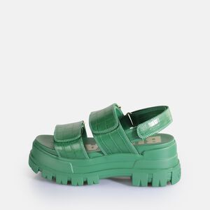 Aspha SND Platform Sandals vegan, green  
