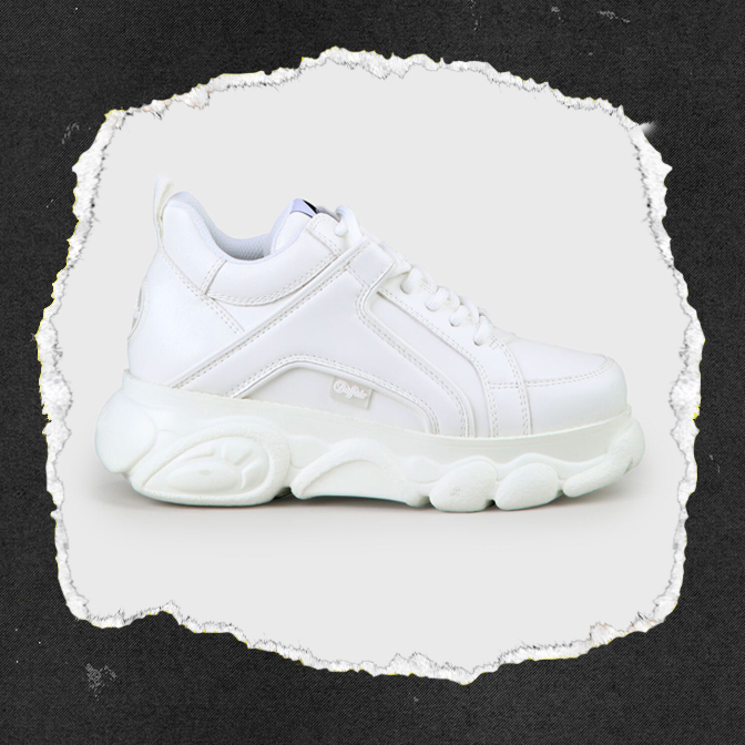 cld corin sneaker leather effect white